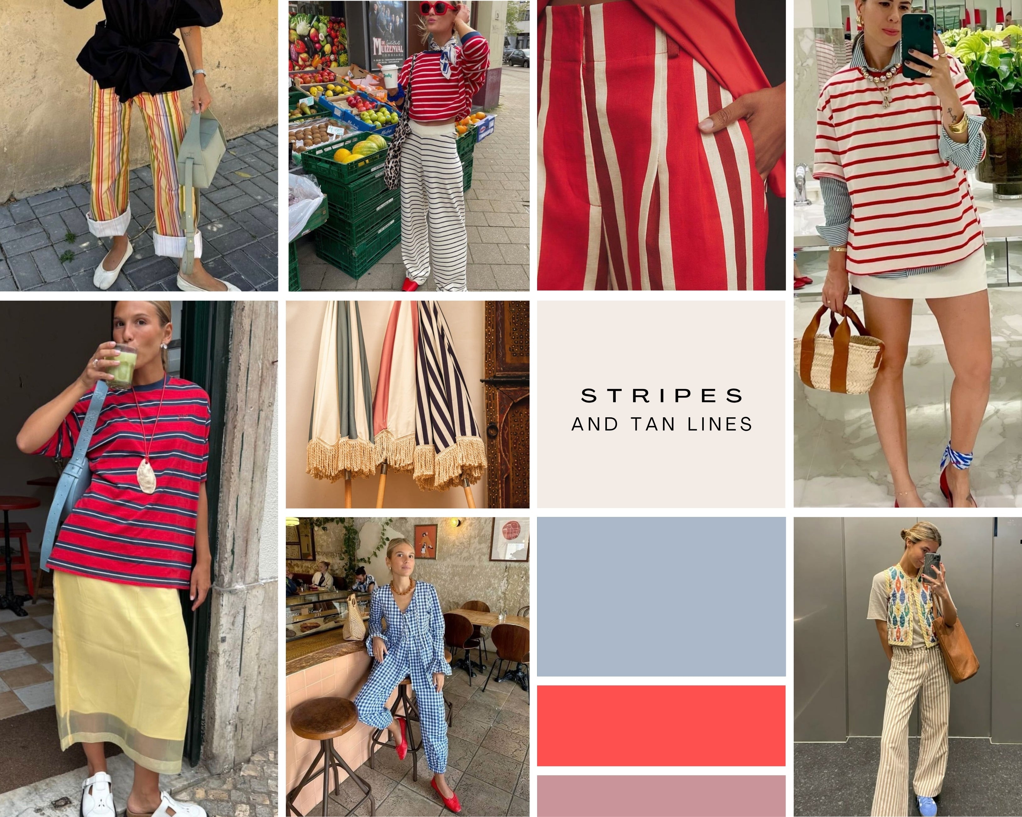 Stripes and tan lines SS26