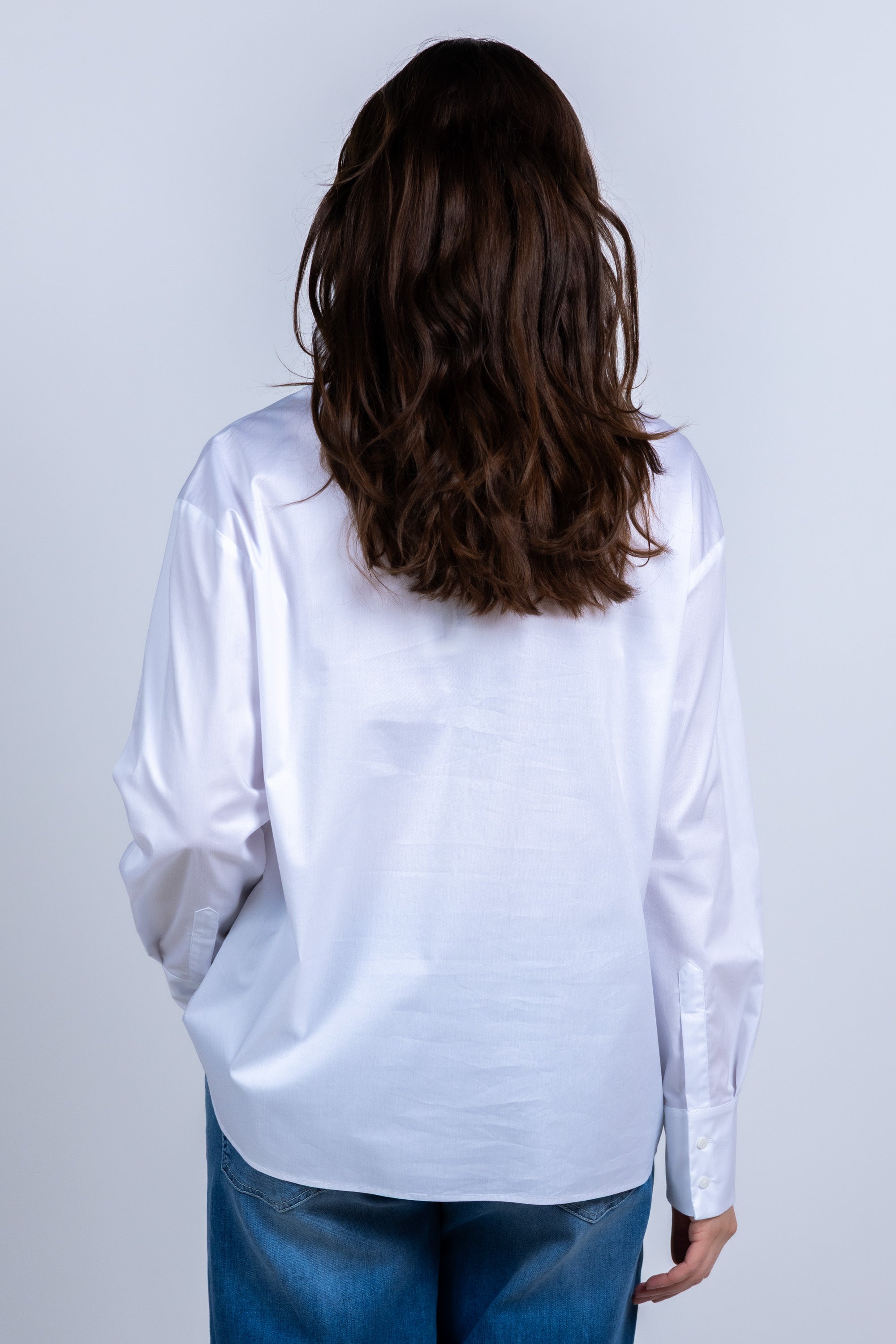 Blouse met knopen - Wit