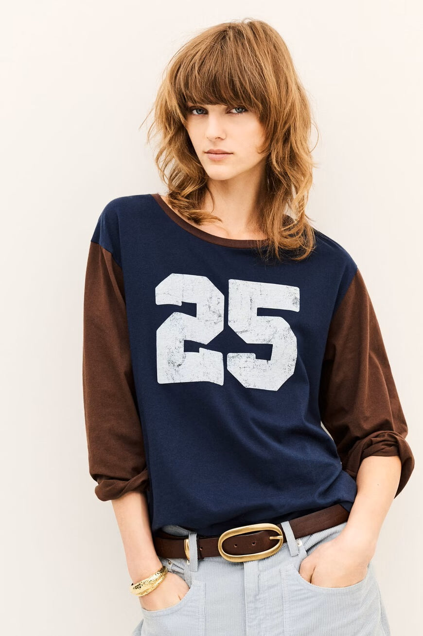 BA&SH BA&SH CORTOT TSHIRT inkt