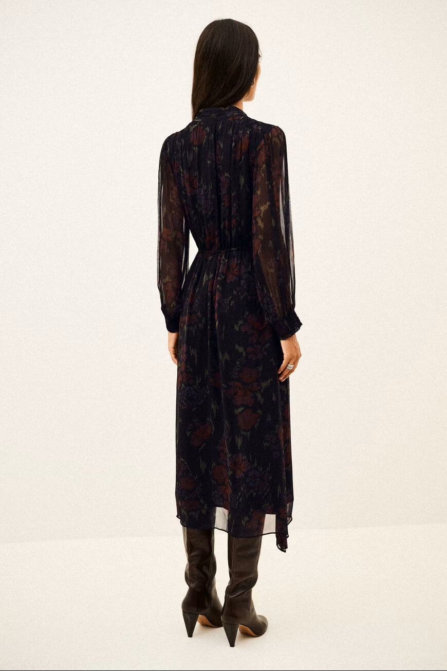 BA&SH BA&SH DELORA DRESS zwart