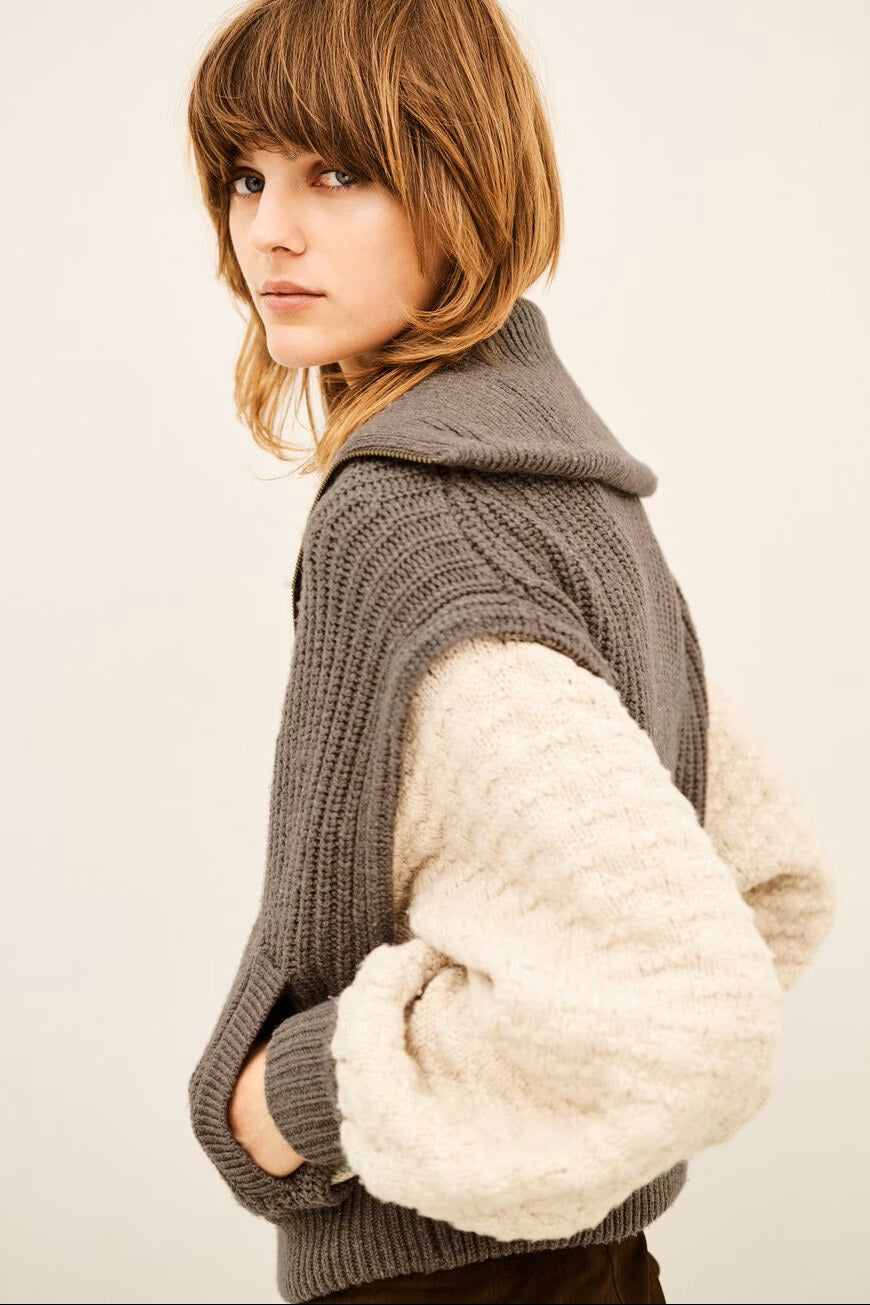 BA&SH BA&SH ESSEN JACKET taupe
