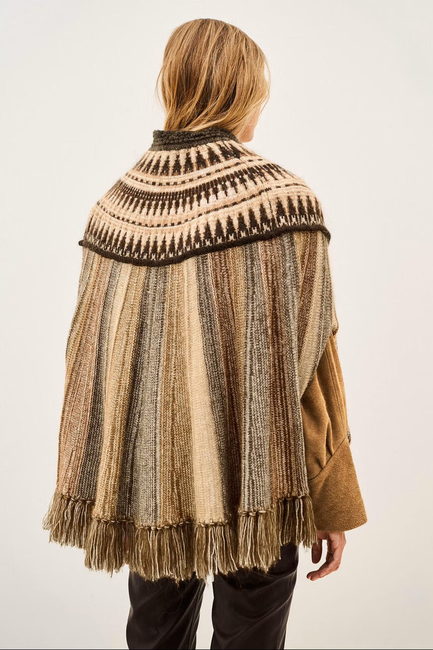 BA&SH BA&SH PRATO PONCHO bruin