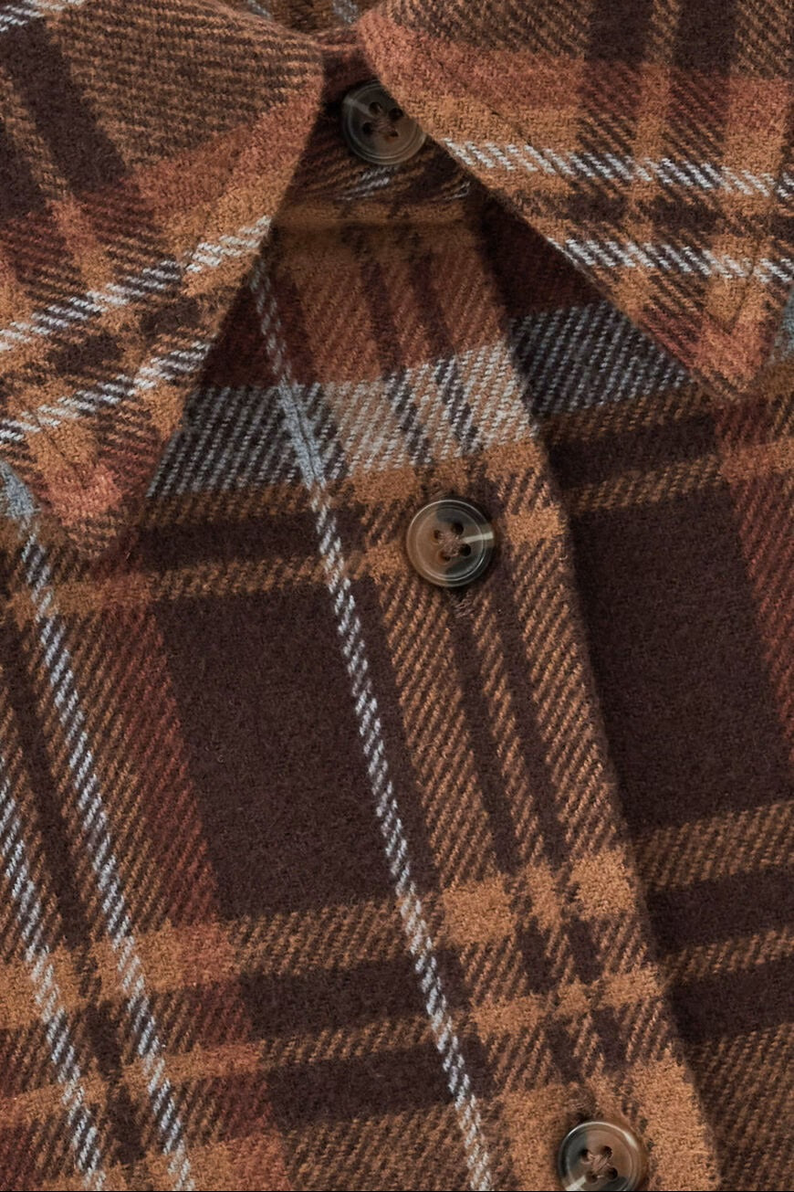 BA&SH BA&SH ROXEA SHIRT brique