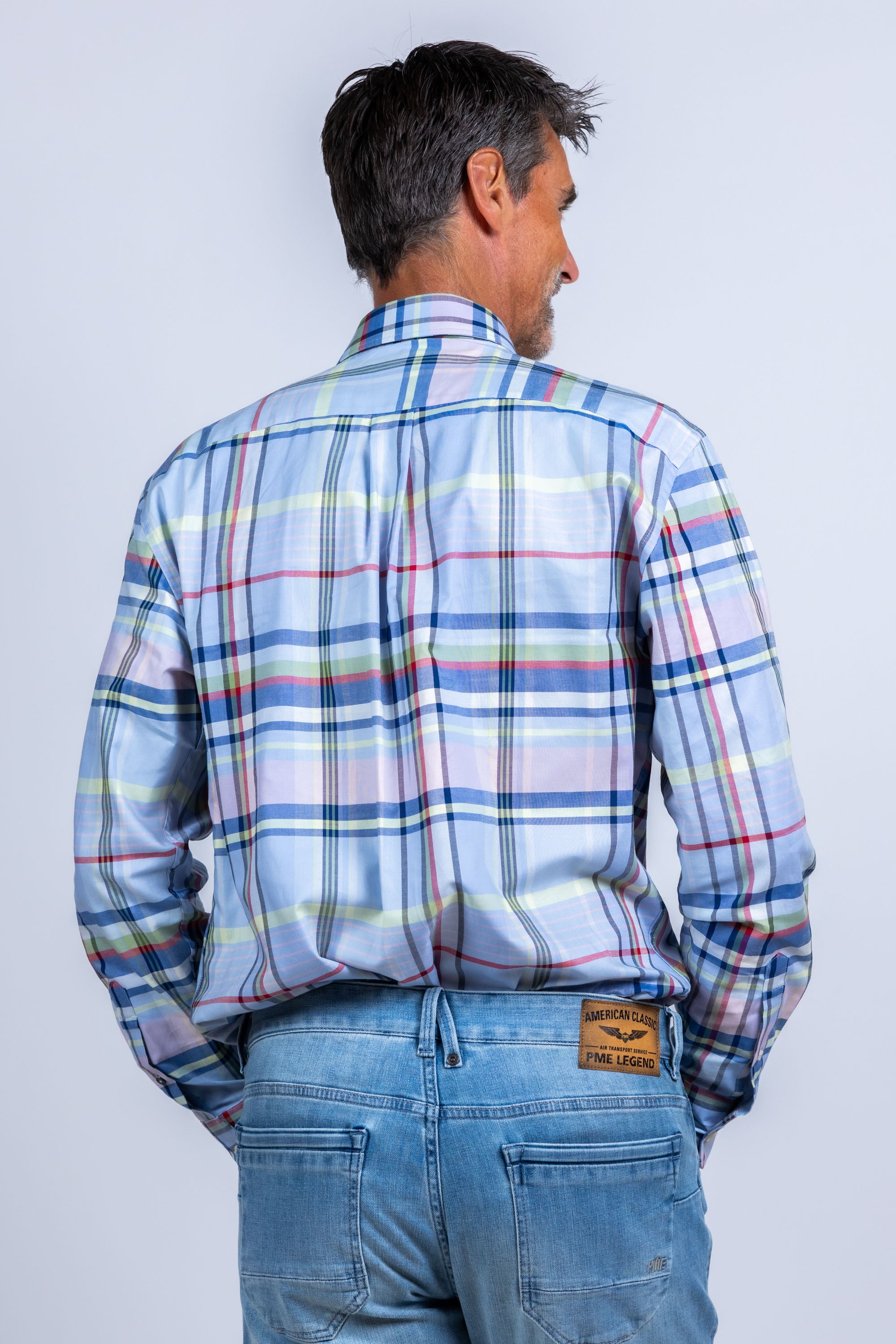 Overhemd met ruitpatroon - Rood