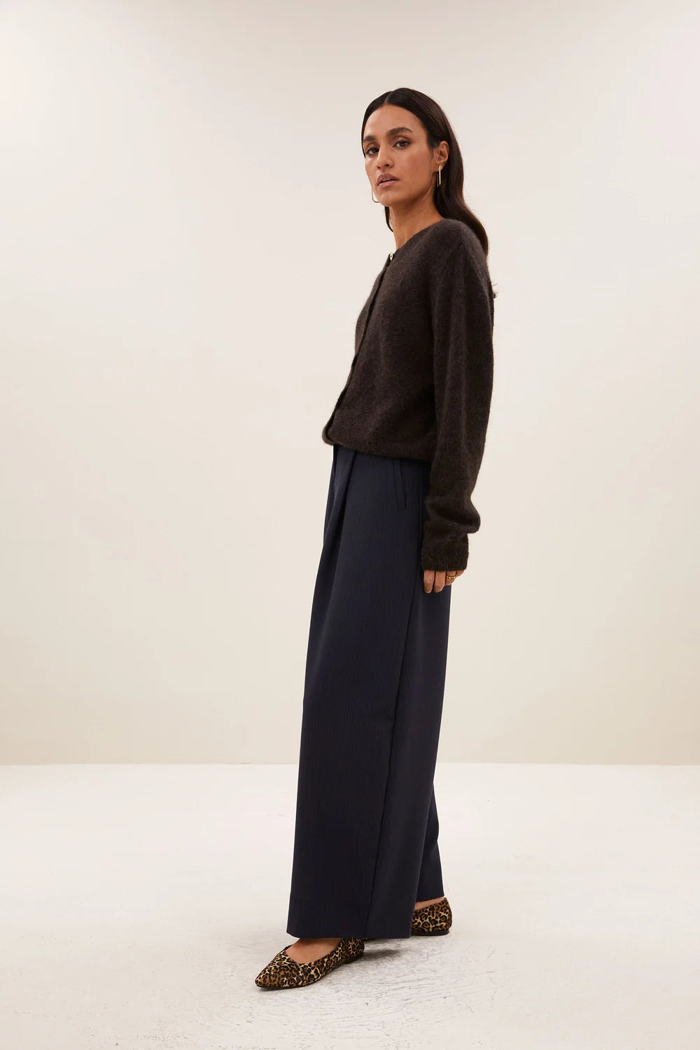 BY-BAR BY-BAR CLEO CARDIGAN bruin