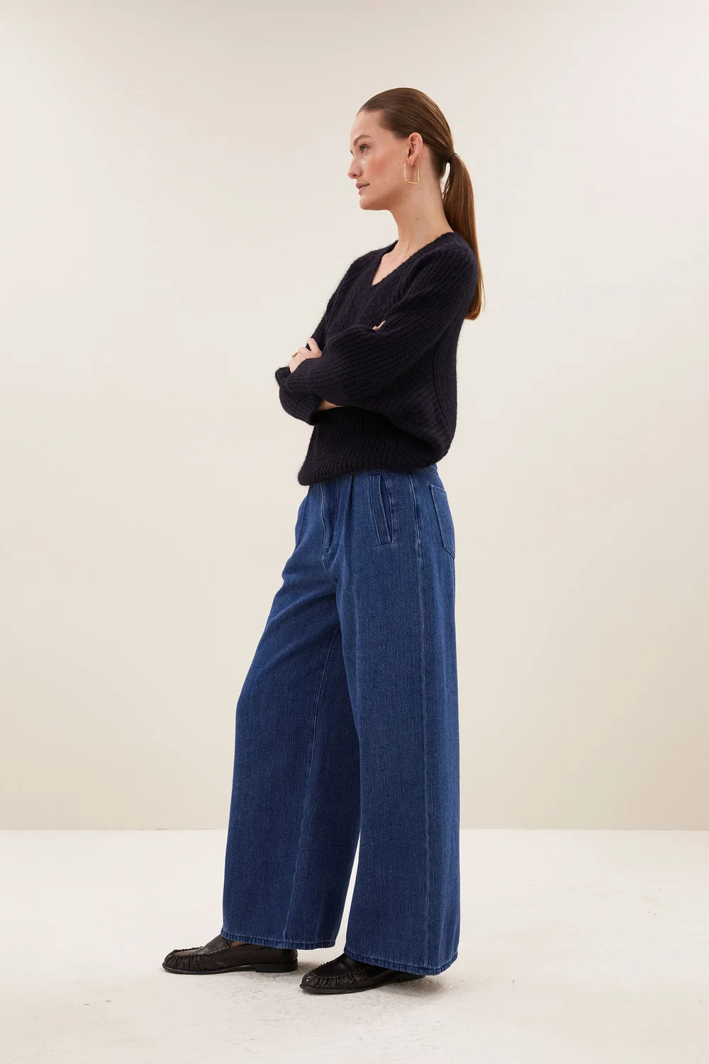 BY-BAR BY-BAR LUNE PULLOVER marine