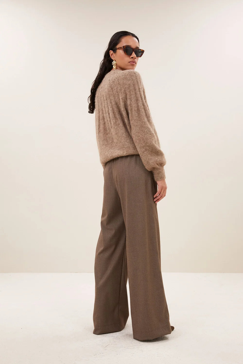 BY-BAR BY-BAR BENJI MELANGE PAN taupe
