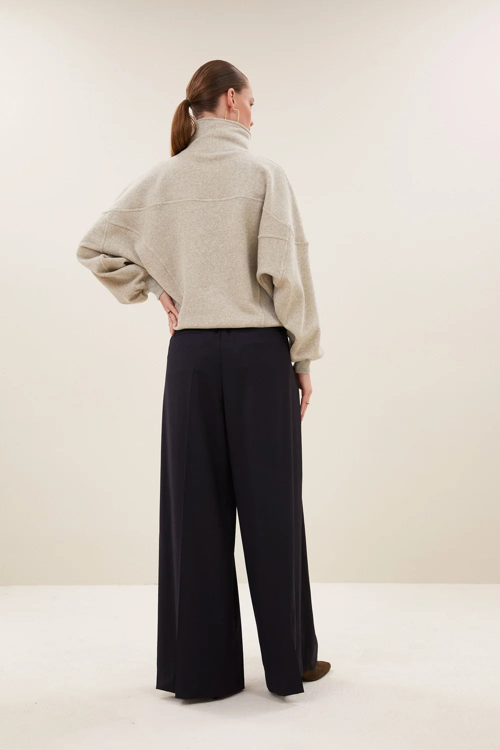BY-BAR BY-BAR ROOS SPARKLE SWEA beige