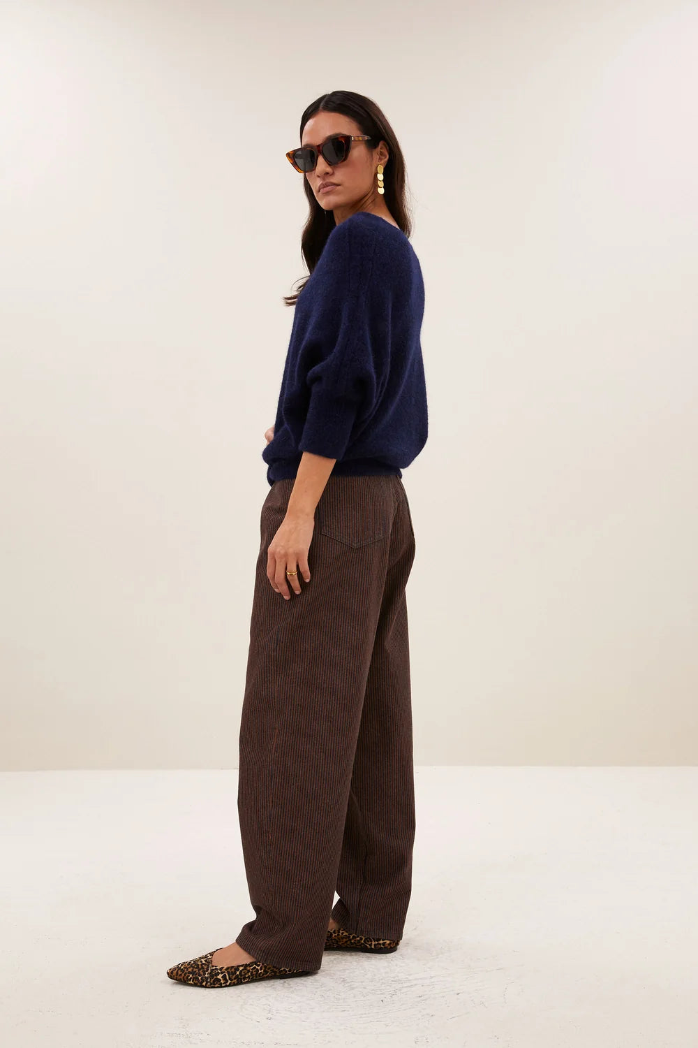 BY-BAR BY-BAR LEW STRIPE JEANS bruin