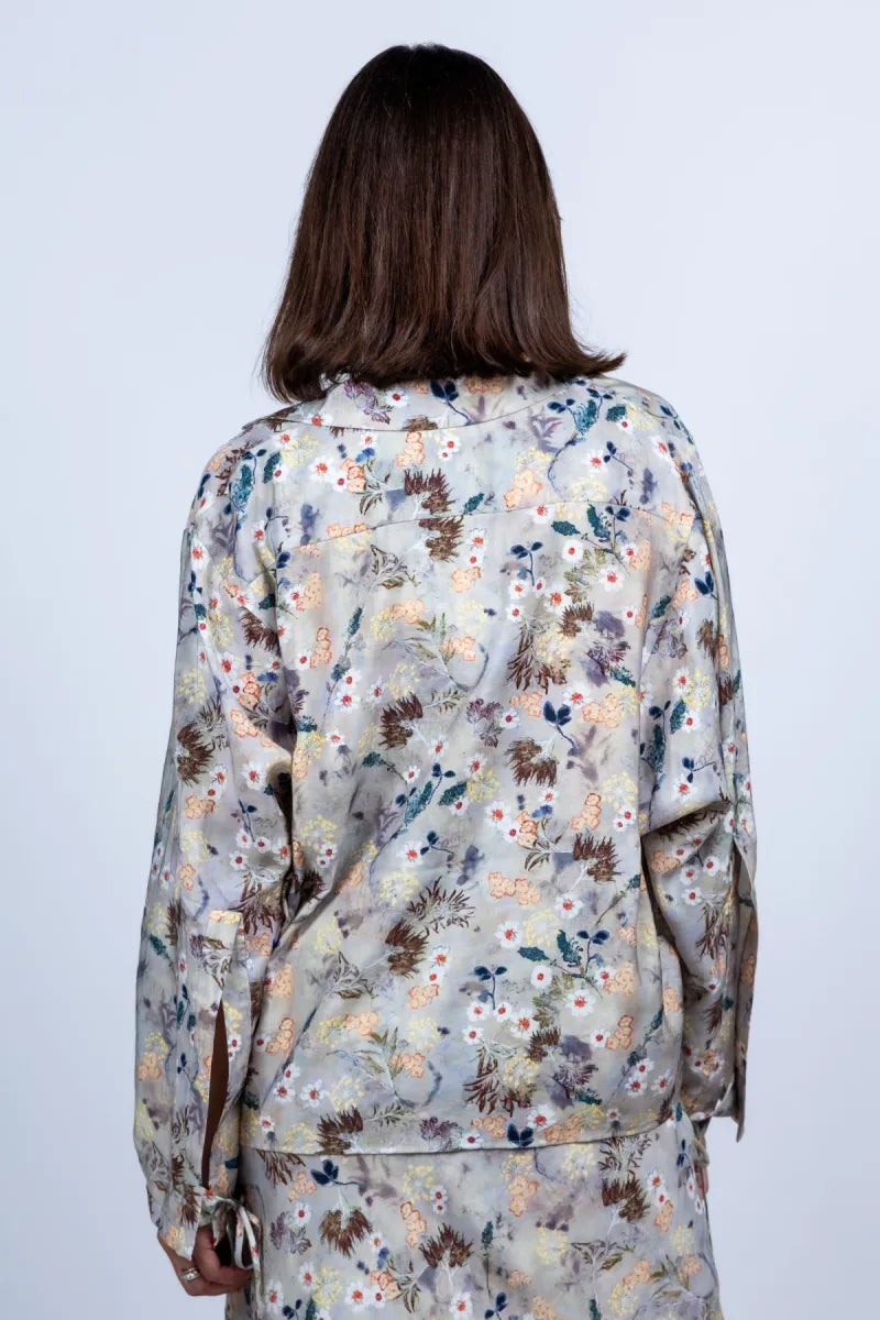 MUNTHE MUNTHE BABETTE Blouse met bloemenprint - Kit