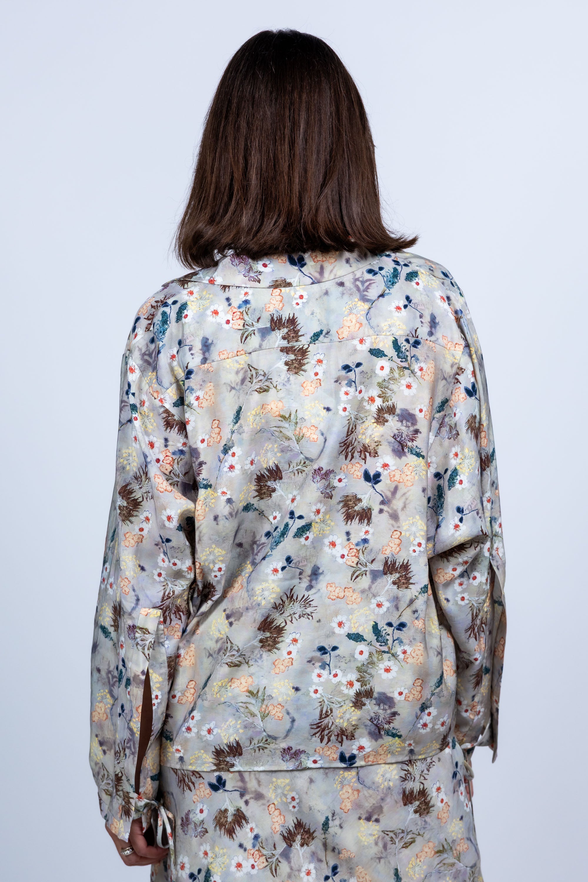 Blouse met bloemenprint - Kit