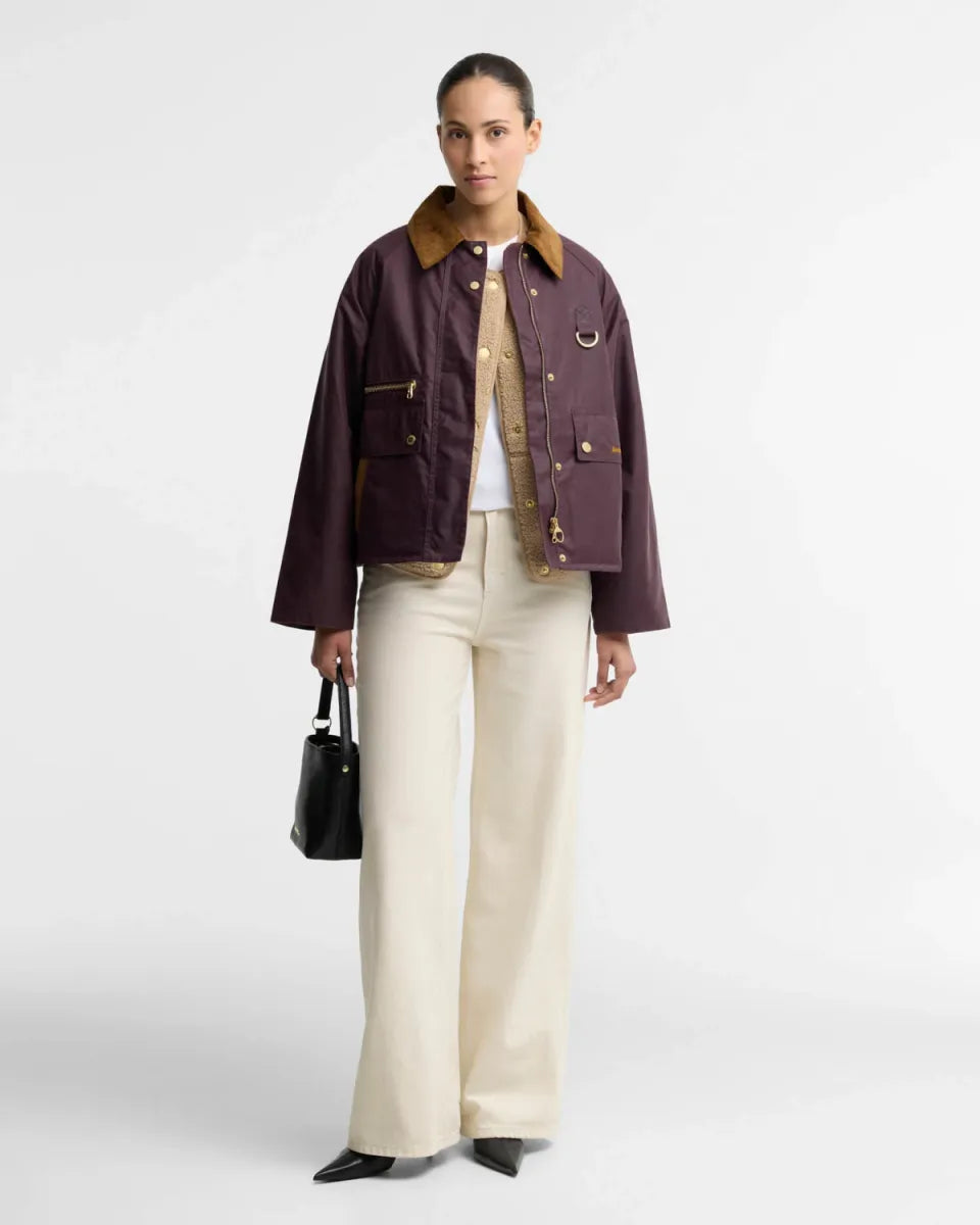 BARBOUR BARBOUR LWX1577 burgundy