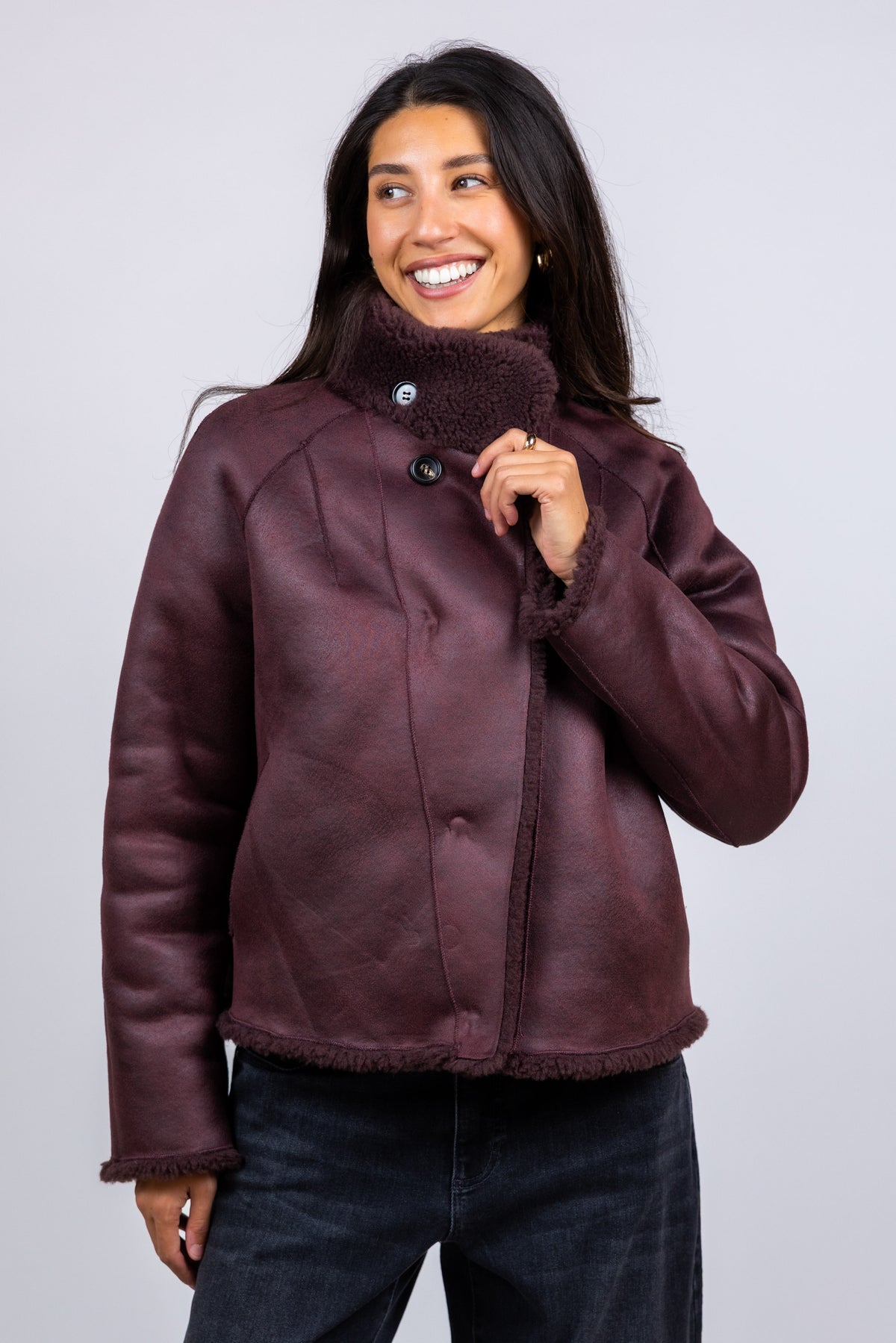 STUDIO AR STUDIO AR MALLOW TEDDY burgundy
