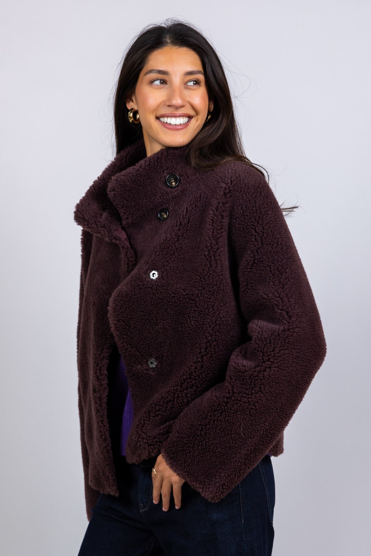 STUDIO AR STUDIO AR MALLOW TEDDY burgundy