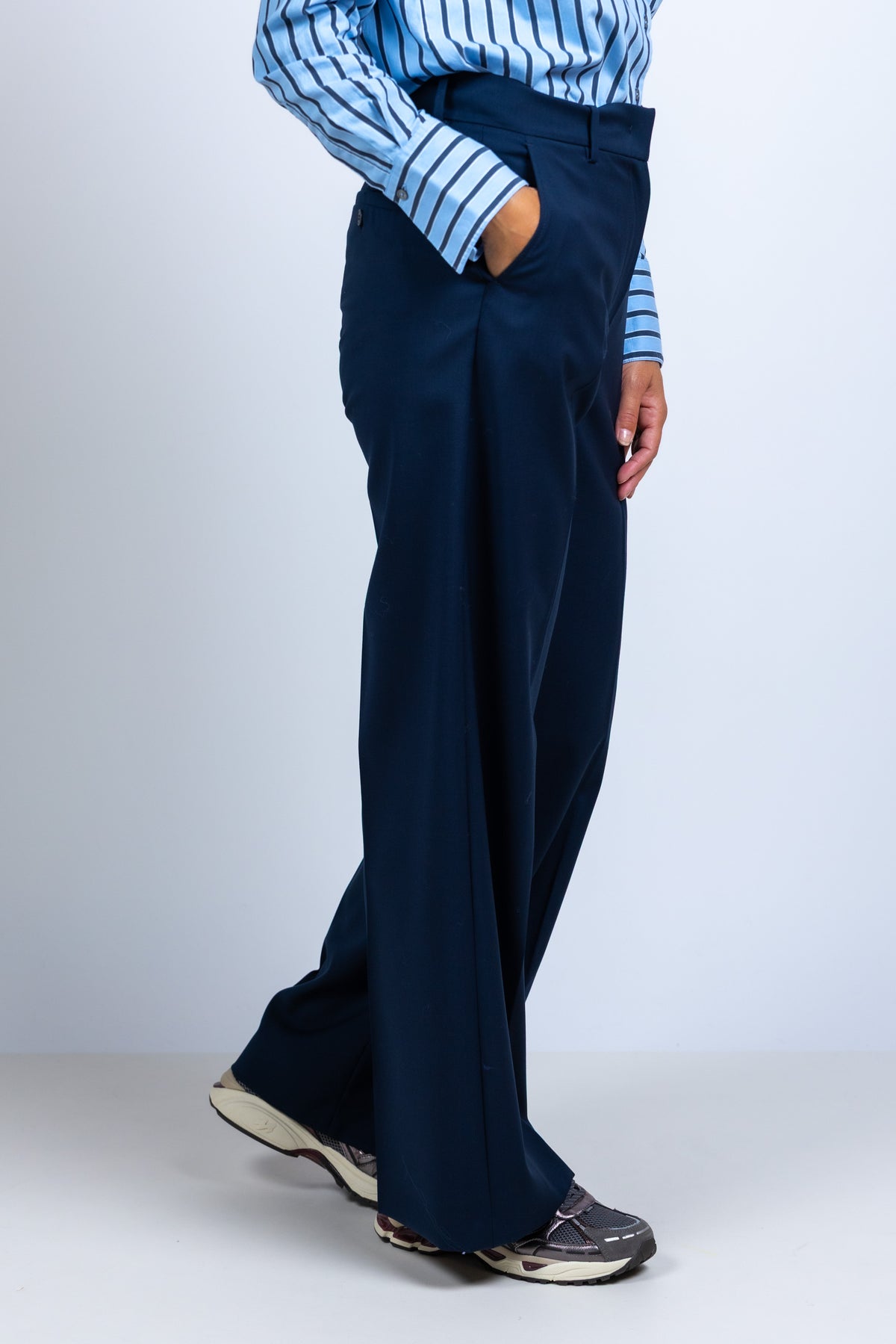 WEEKEND BY MAX MARA WEEKEND BY MAX MARA VISIVO Wijde pantalon - Marine