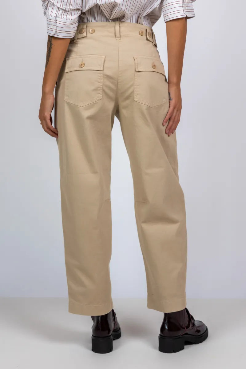 CAMBIO CAMBIO 7667-X229.01 Broek met zakken - Zand