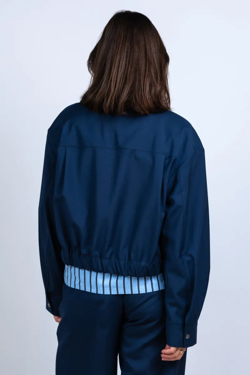 WEEKEND BY MAX MARA WEEKEND BY MAX MARA DECANO Kort jasje - Marine