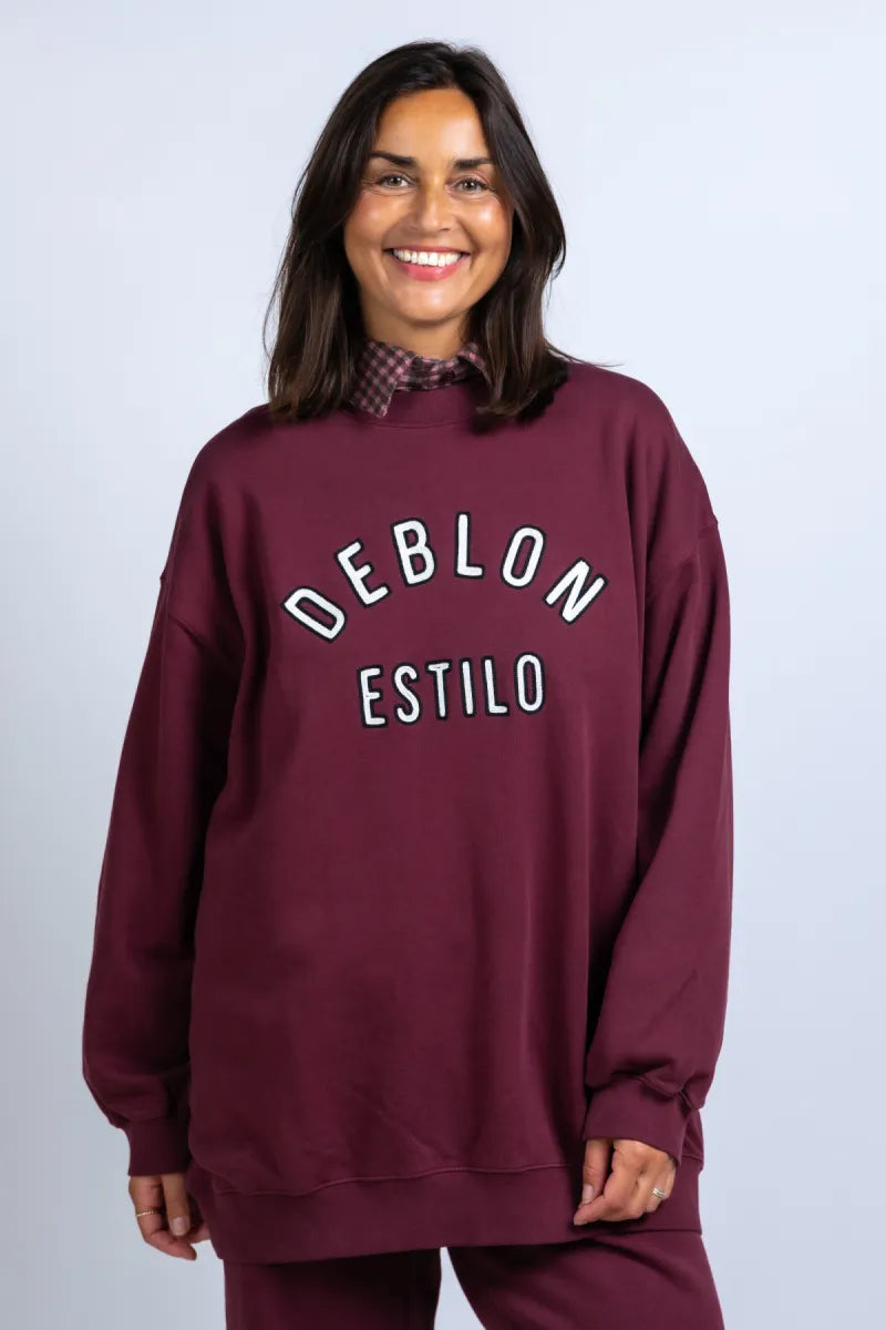 DEBLON SPORTS DEBLON SPORTS PEYTON donkerbordeaux