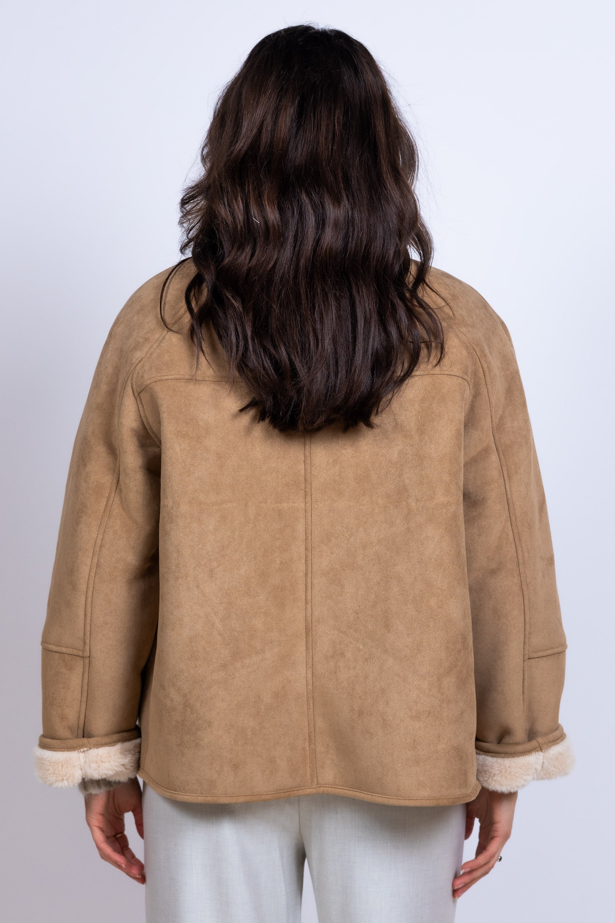 Jasje met knopen - Camel