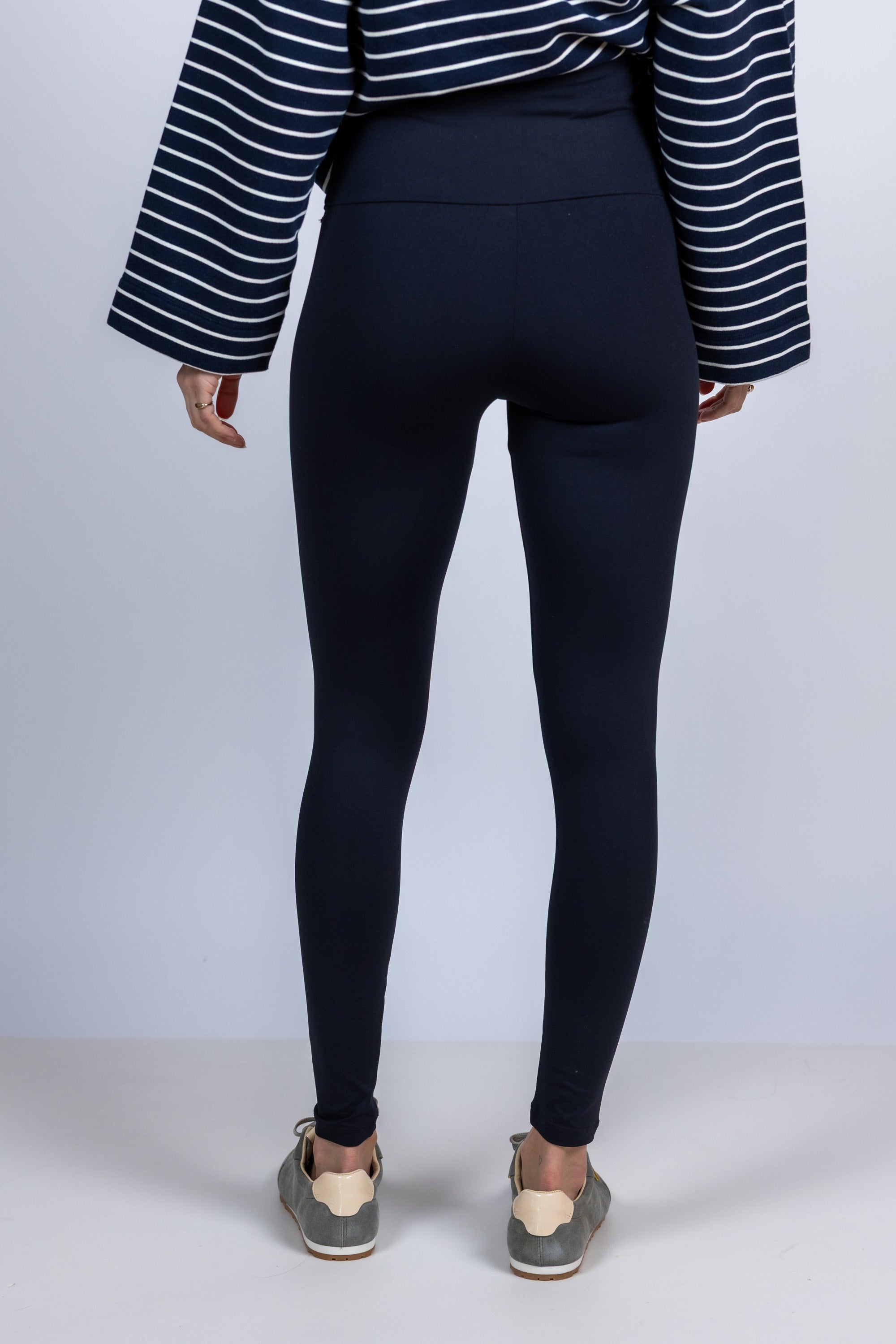 Legging met hoge taille - Zwart
