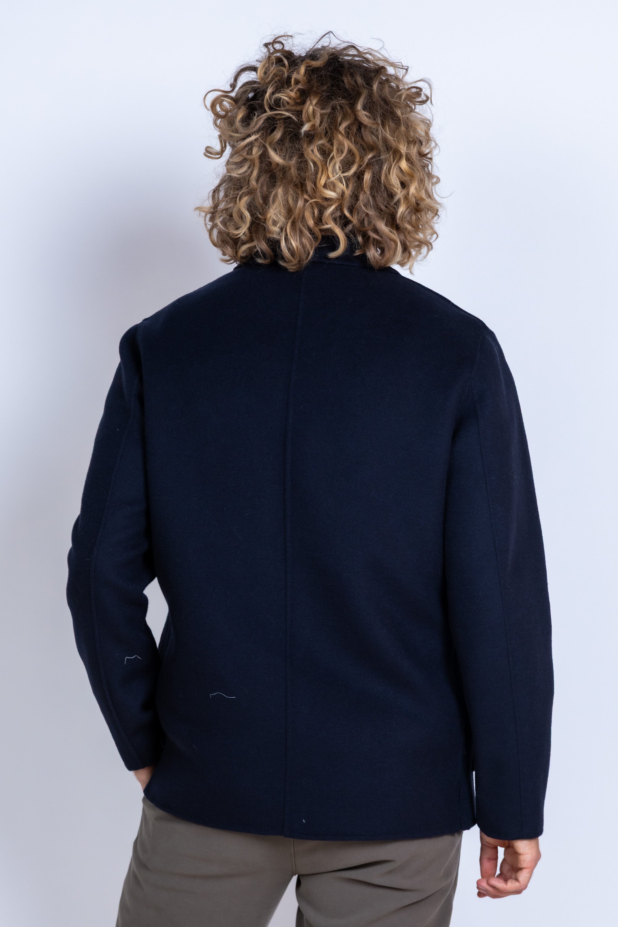 Jasje met knopen - Marine