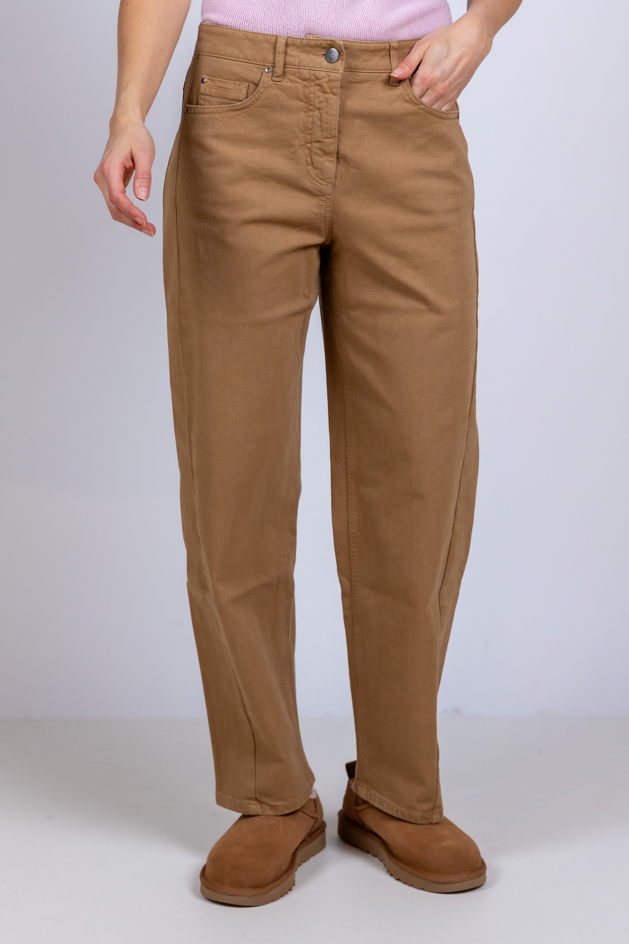 Broek met balloon model - Zand