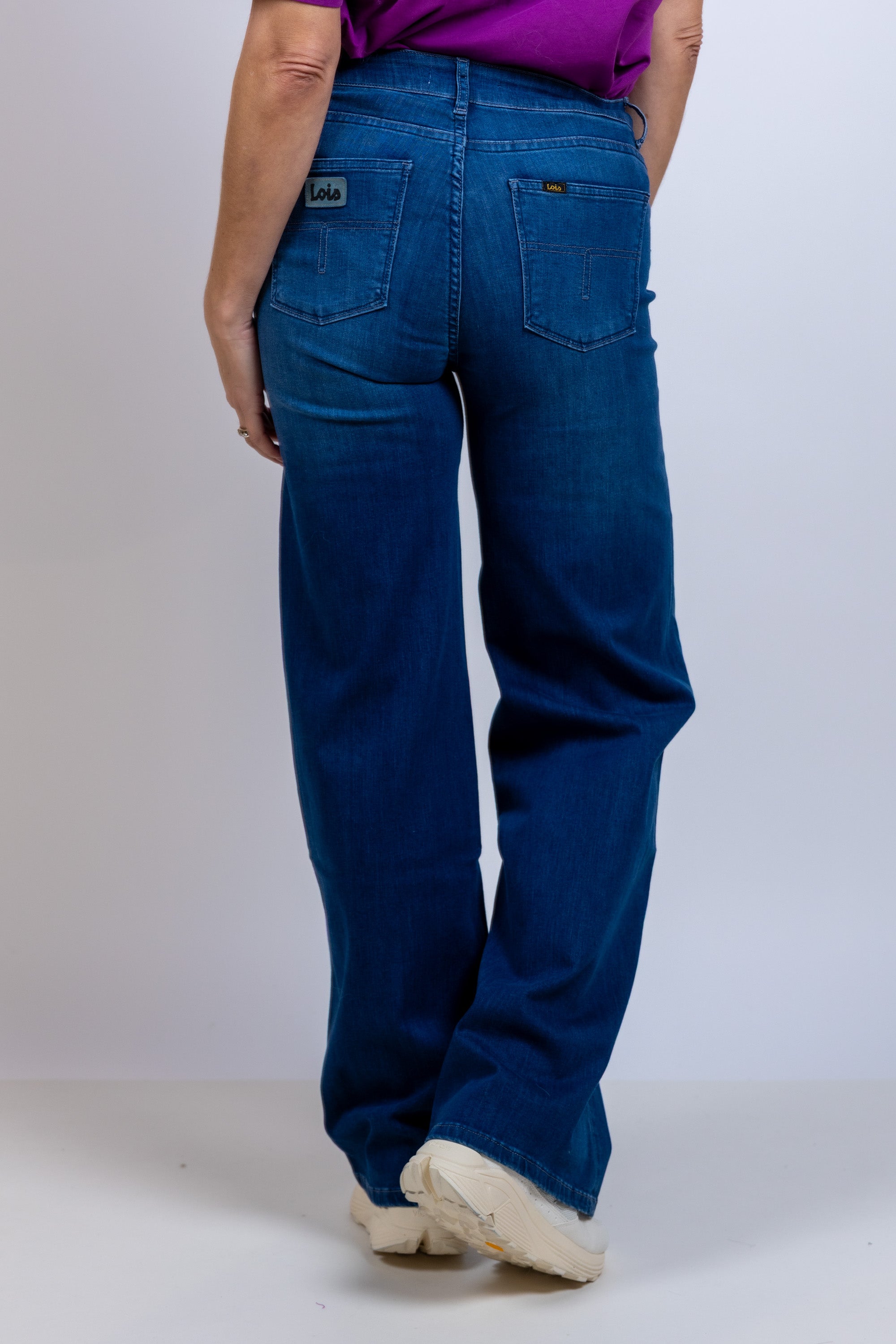 Jeans met wijde pijpen - Jeans