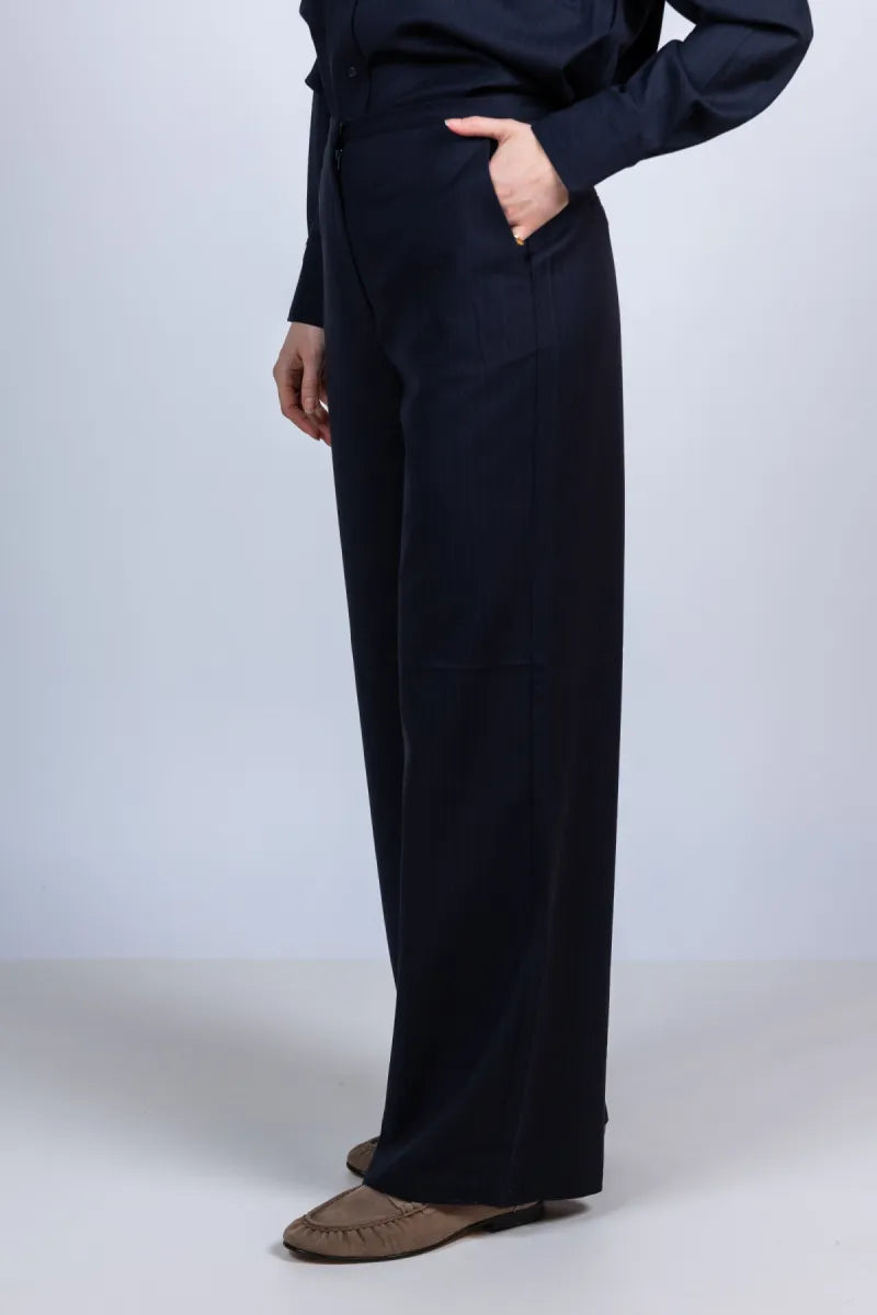CPH MUSE CPH MUSE 207547 stina pant CPH MUSE 207547 stina pant Wijde pantalon - Marine