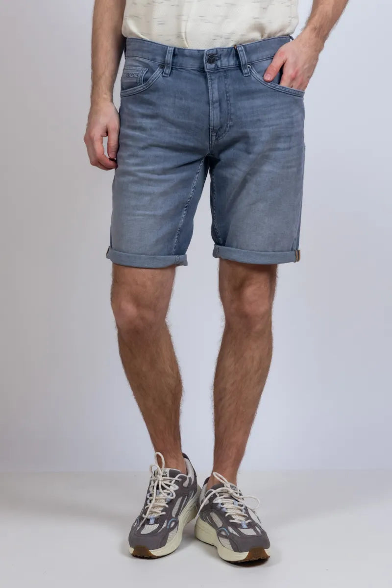 PME PME PSH165 Denim short - Middengrijs