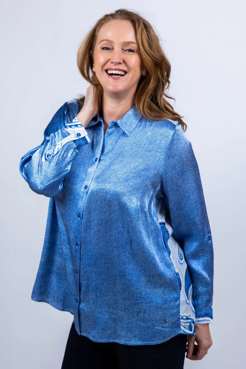 VIA APPIA DUE VIA APPIA DUE 2651988 Blouse met print - Inkt
