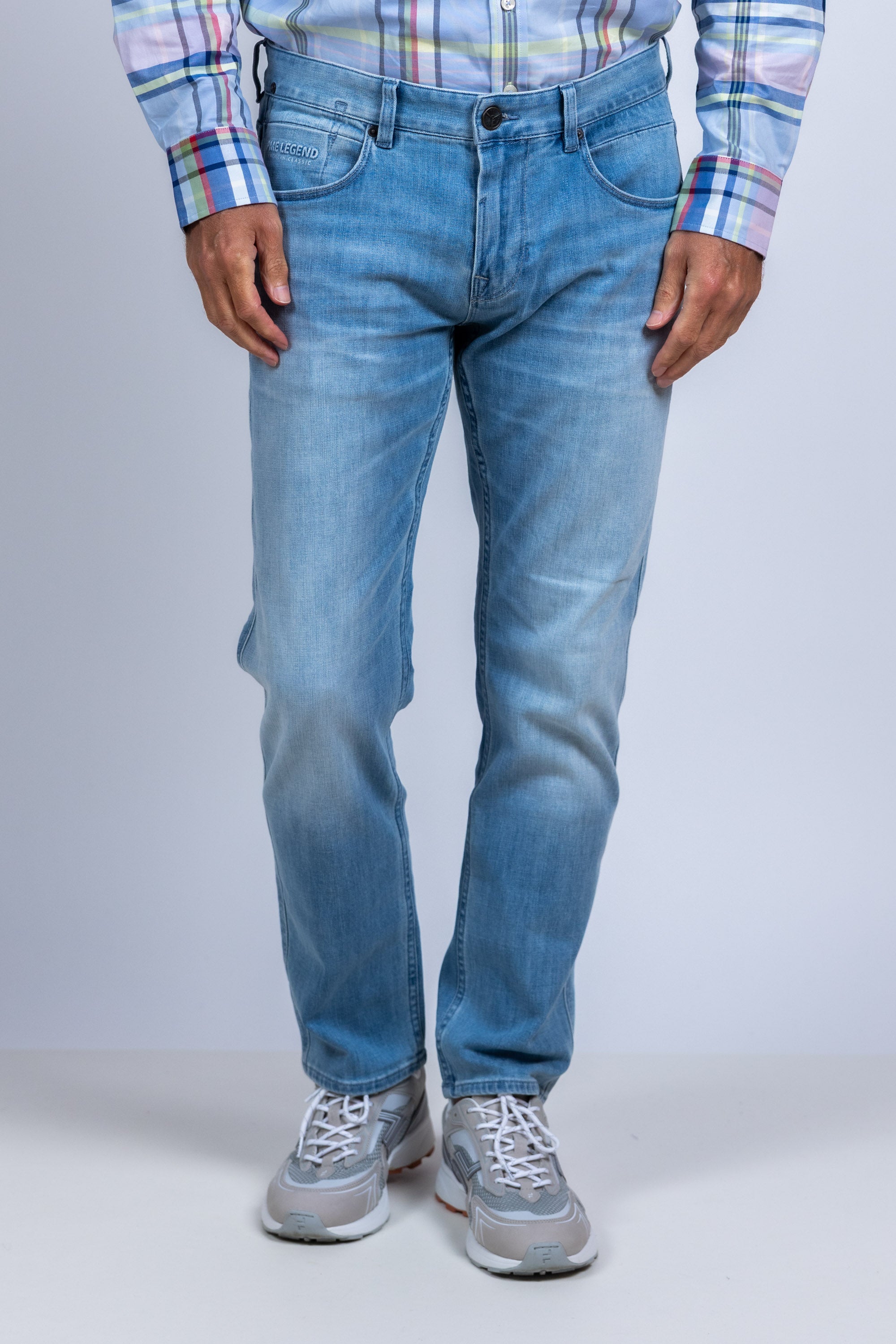 Jeans met lichte wassing - Licht jeans