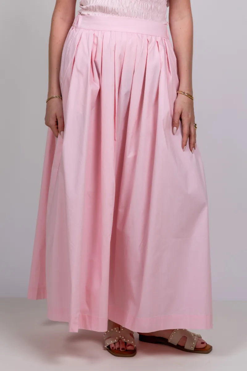 OBJECT OBJECT PAIGE SKIRT Rok met plooien - Roze