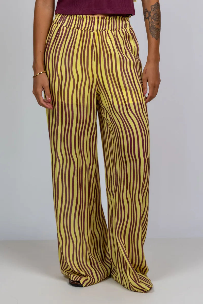 HARPER & YVE HARPER & YVE HS6P105 Broek met strepen - Multicolour