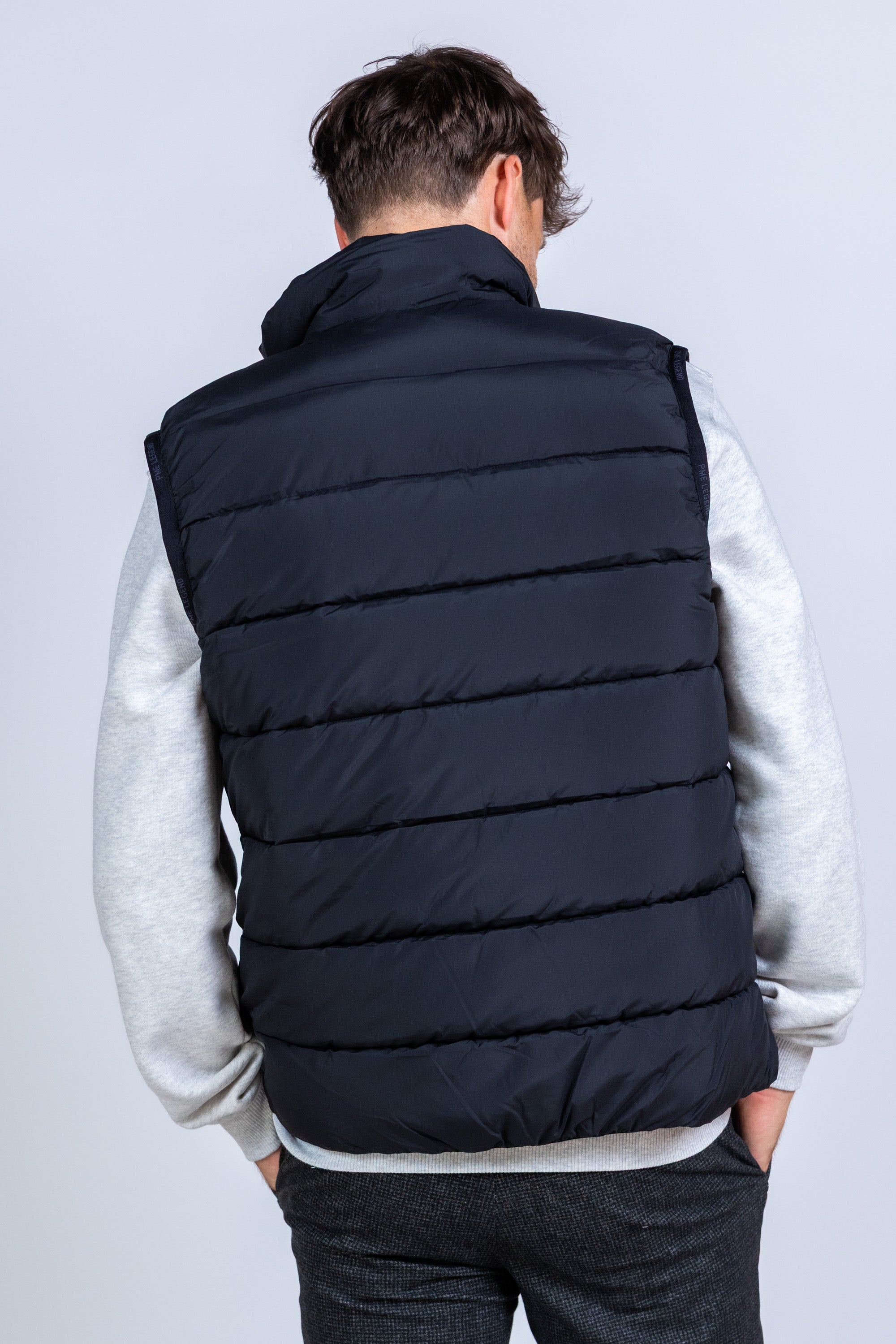 Gewatteerde bodywarmer - Zwart