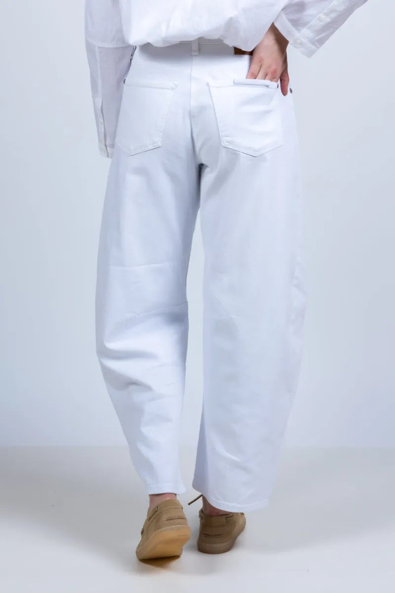 MAC MAC 0333 Balloon fit jeans - Wit
