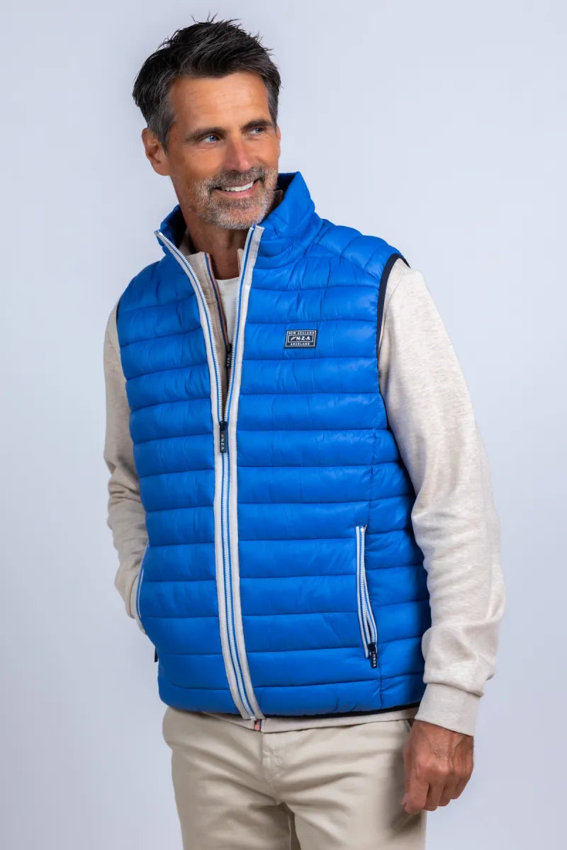 NEW ZEALAND AUCKLAND NEW ZEALAND AUCKLAND 26AN820 NEW ZEALAND AUCKLAND 26AN820 Bodywarmer met rits - French blue
