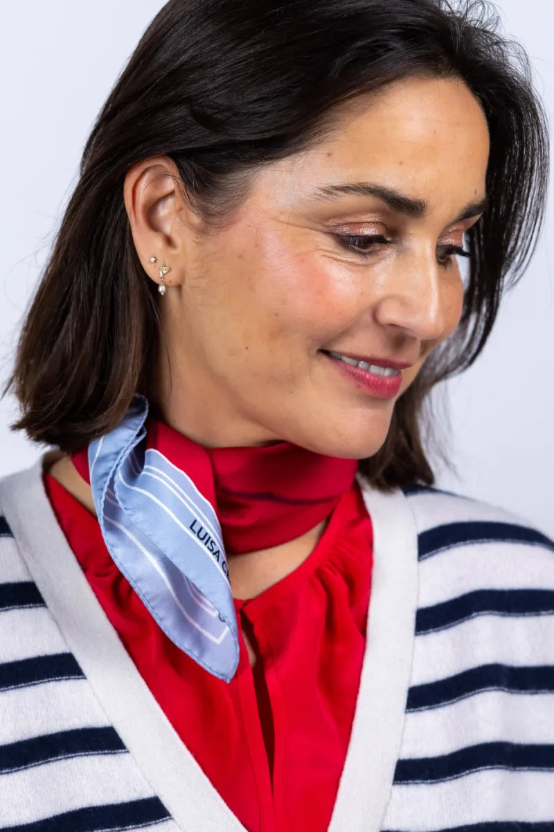 LUISA CERANO LUISA CERANO 838524-9383 Sjaal met bloemen - Rood