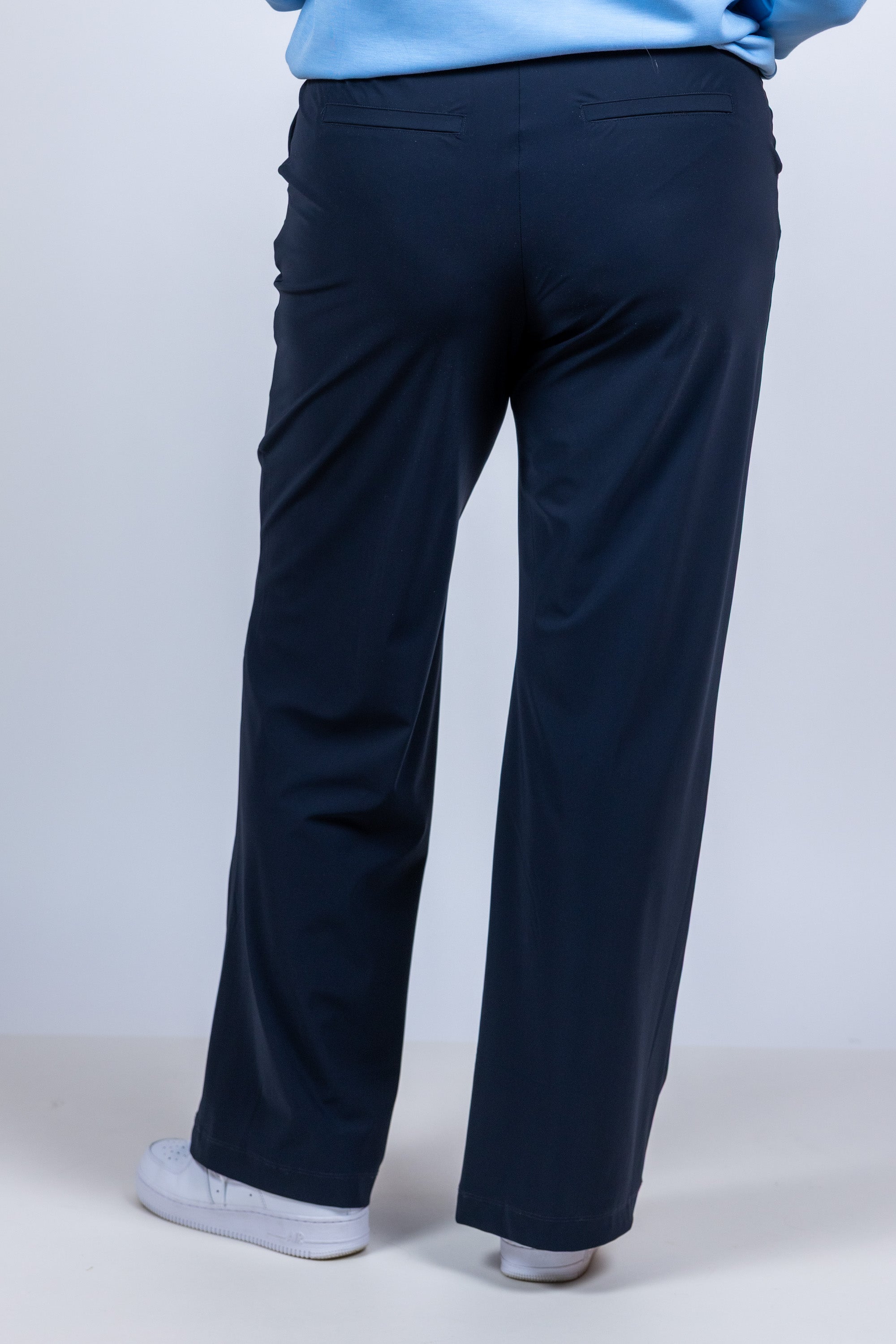 Wijde pantalon - Marine