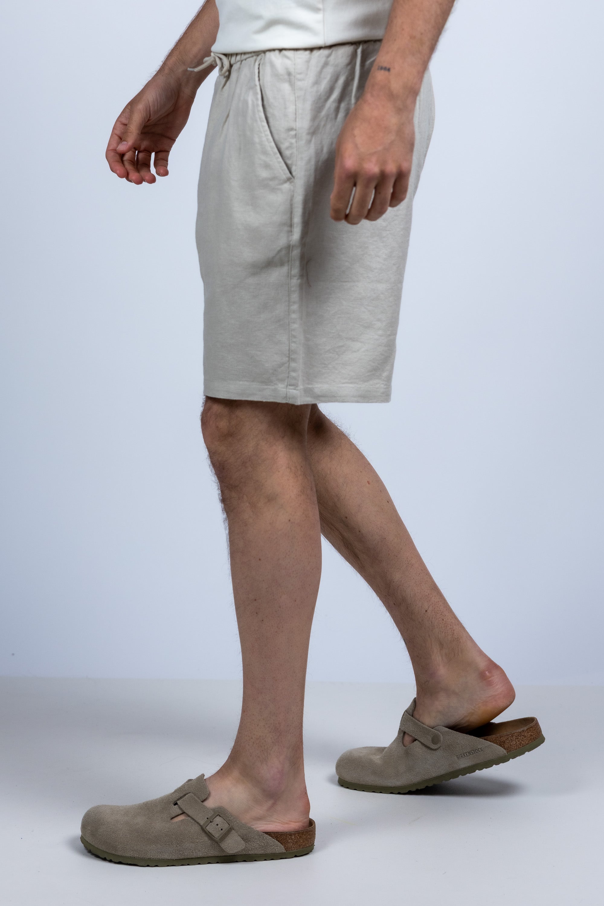 Short met koord - Beige