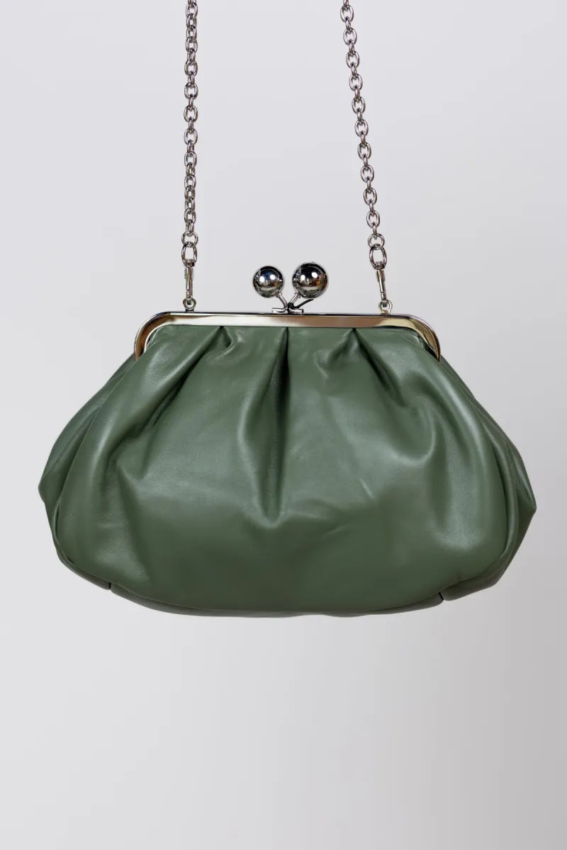WEEKEND BY MAX MARA WEEKEND BY MAX MARA CUBICO Dumpling clutch - Olijfgroen