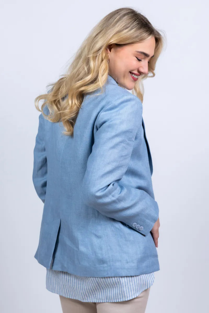 WEEKEND BY MAX MARA WEEKEND BY MAX MARA NALUT WEEKEND BY MAX MARA NALUT Blazer met knoop - Bleu