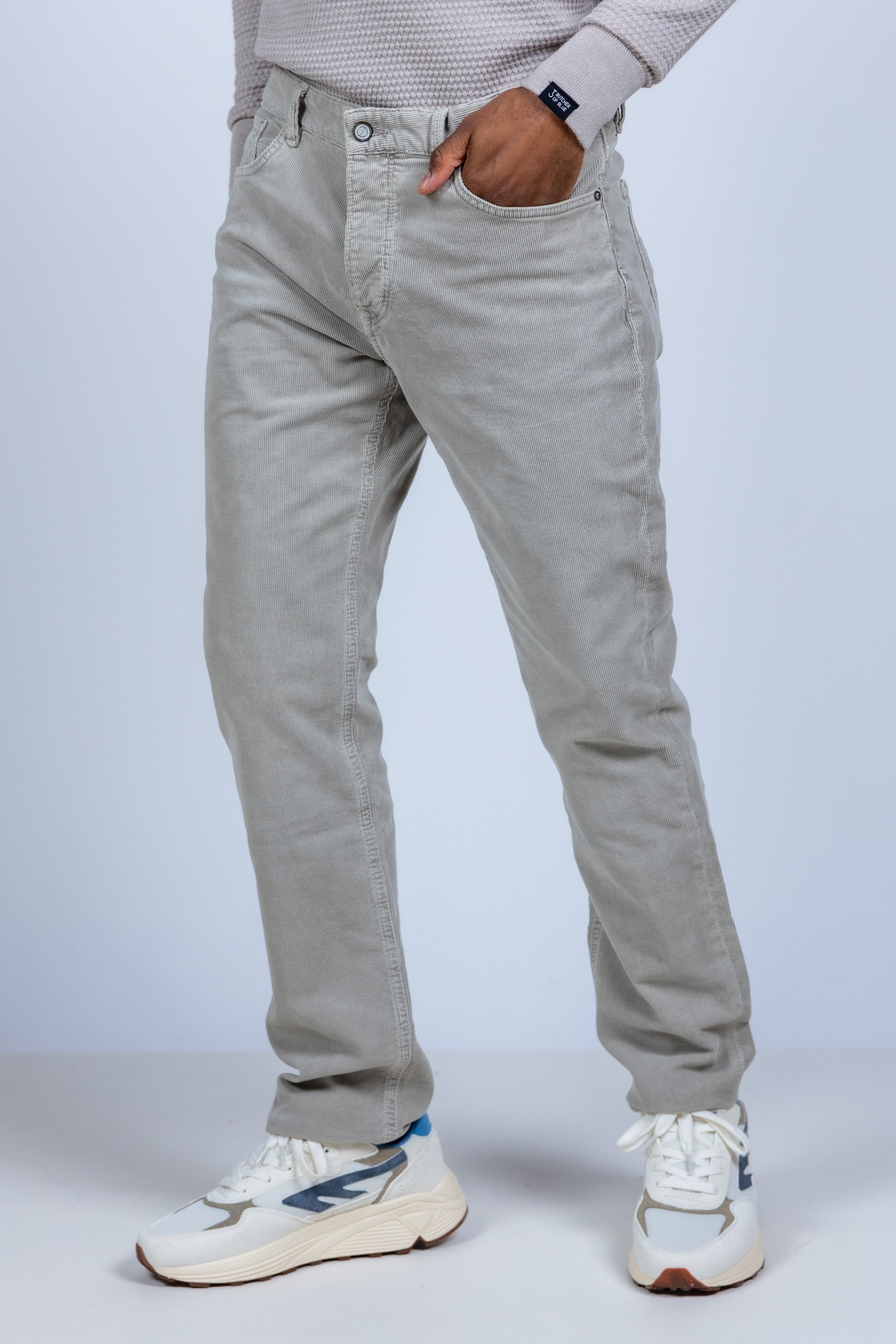 Corduroy broek - Licht taupe