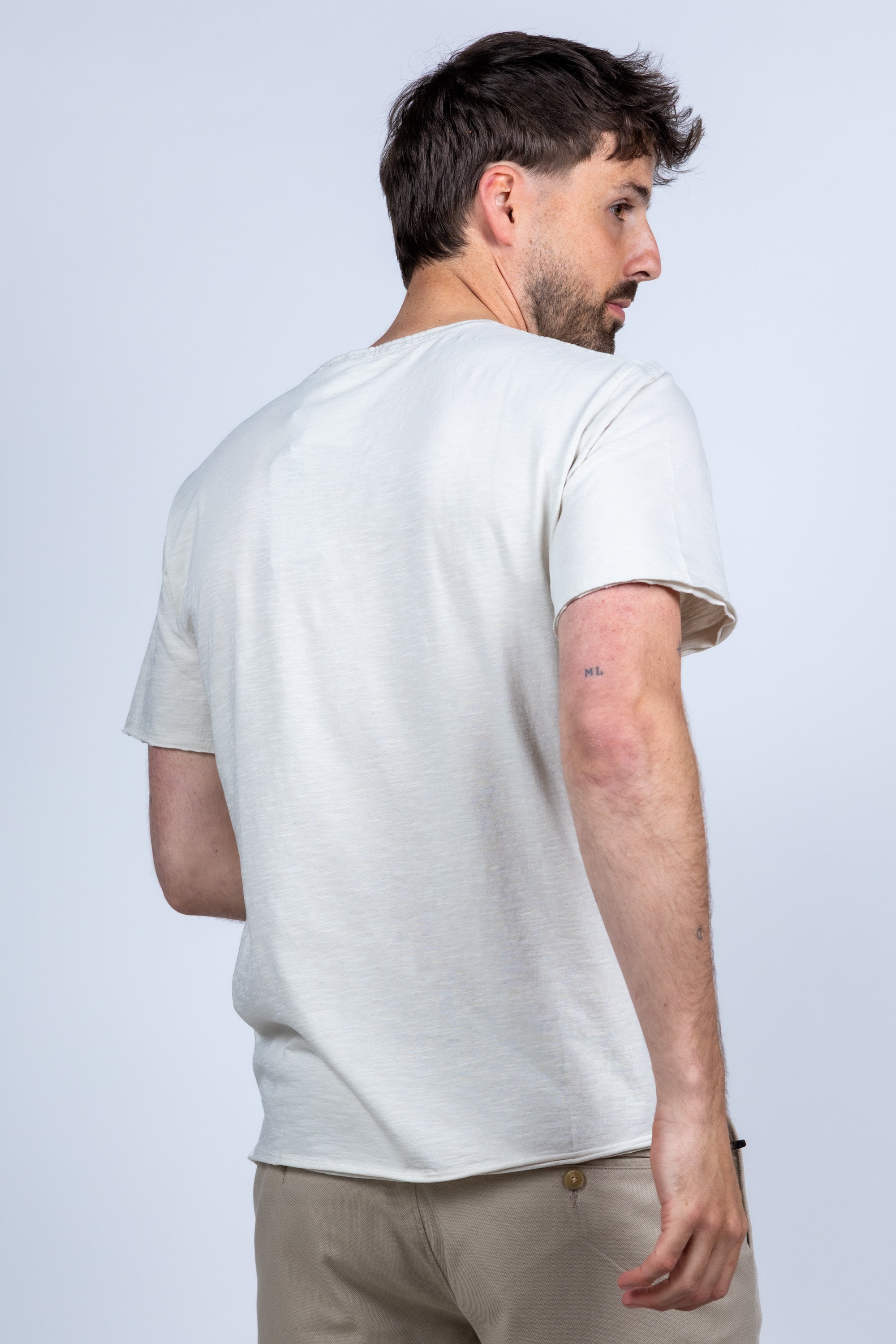T-shirt met ronde hals - Kit