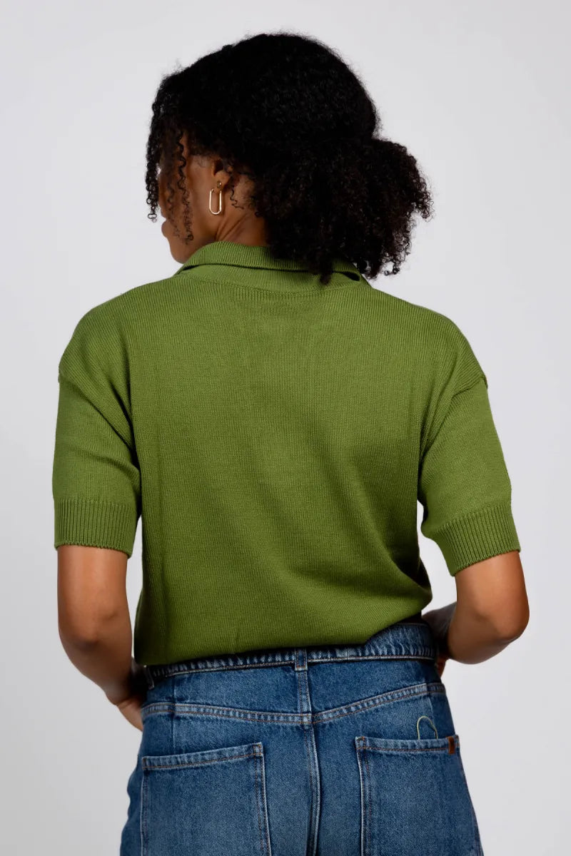 WEEKEND BY MAX MARA WEEKEND BY MAX MARA ALBERO Gebreide polo - Appelgroen
