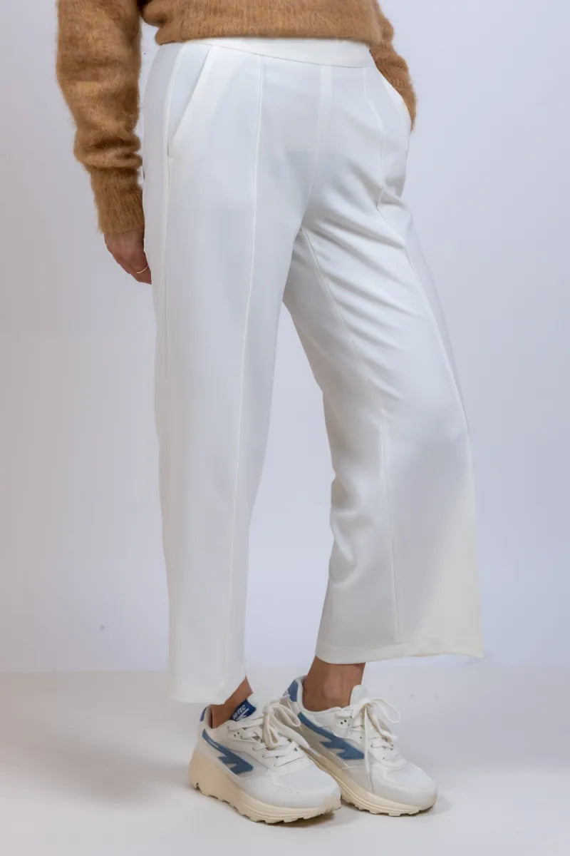 CAMBIO CAMBIO 6052-0221.13 Wijde pantalon - Ecru