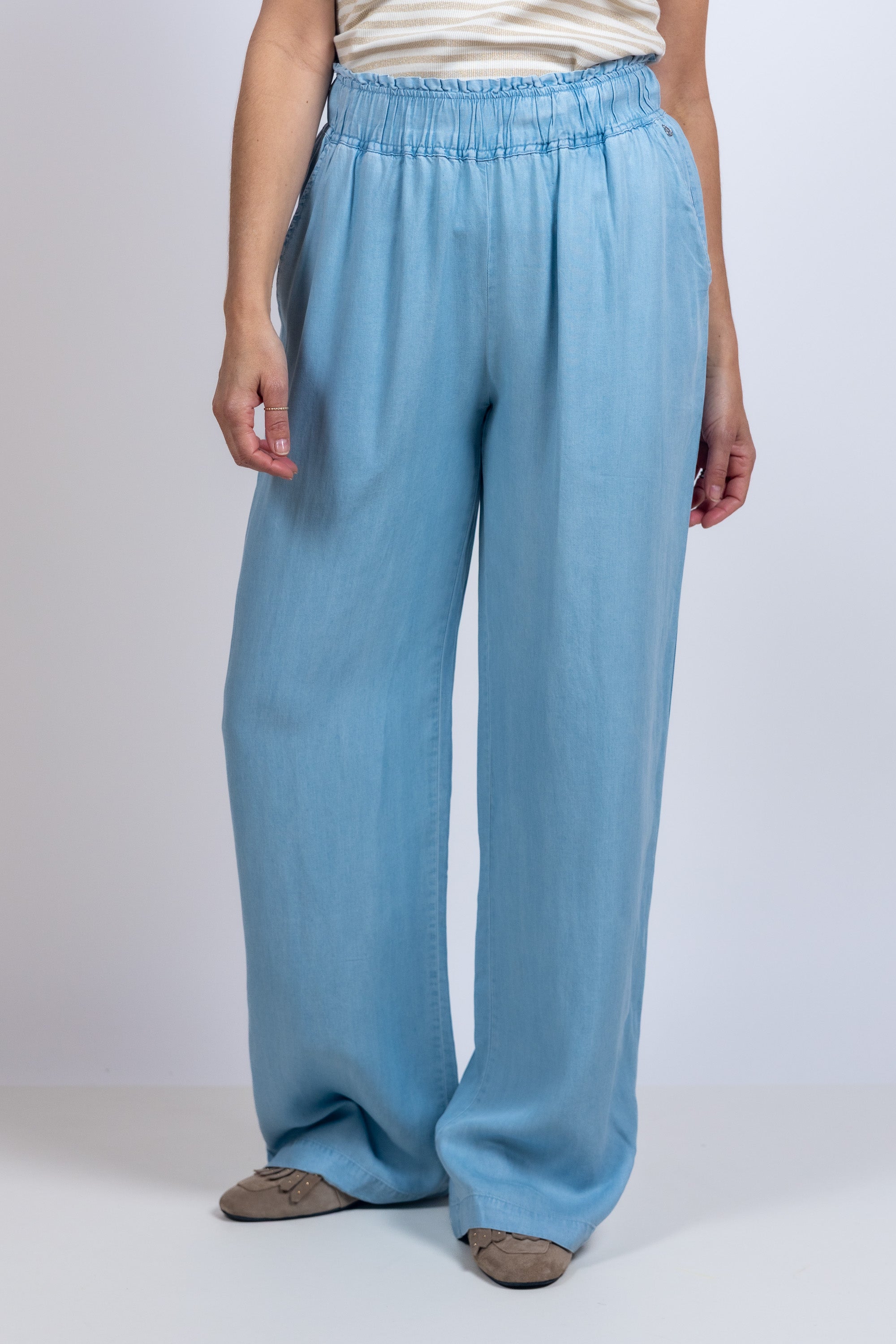 Wijde jeans - Licht jeans