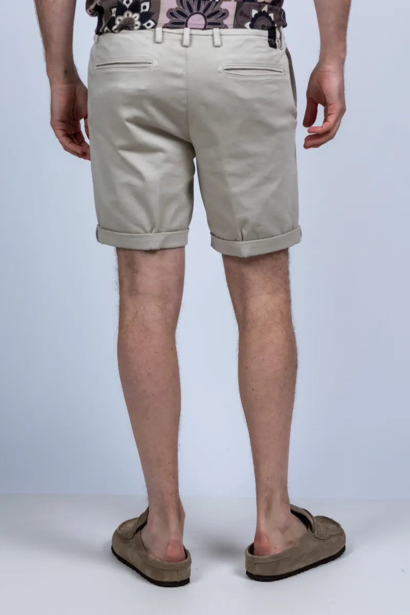 REPLAY H REPLAY H M9782E0008366197 Korte broek met omslag - Beige