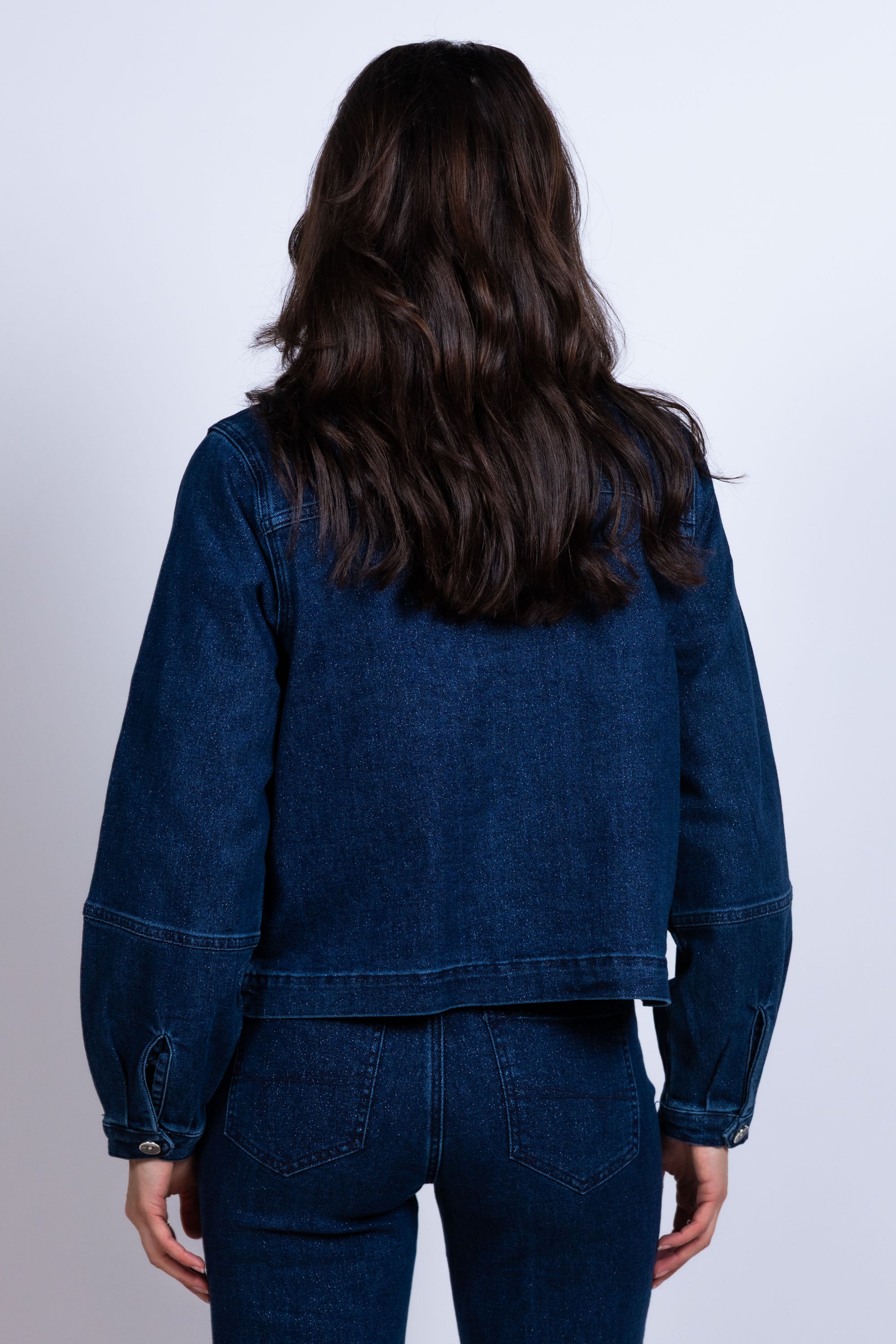 Spijkerjasje met knopen - Jeans