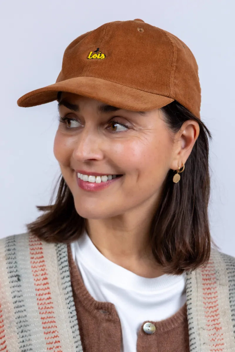 LOIS LOIS LEXI 2784-5601 Pet met borduring - Camel