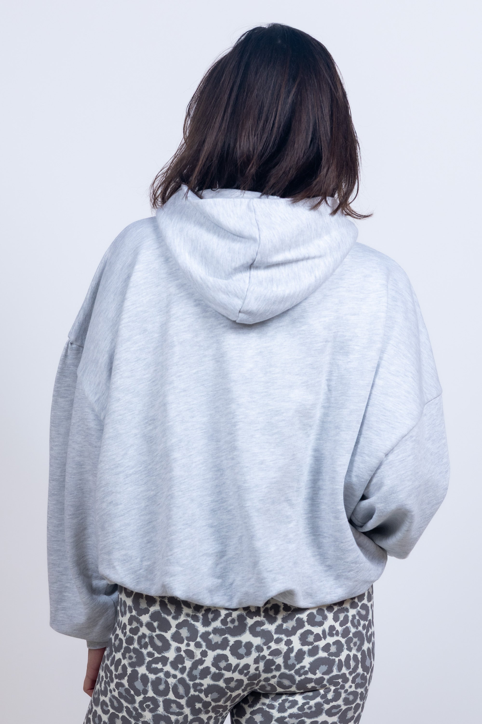 Hoodie met capuchon - Lichtgrijs